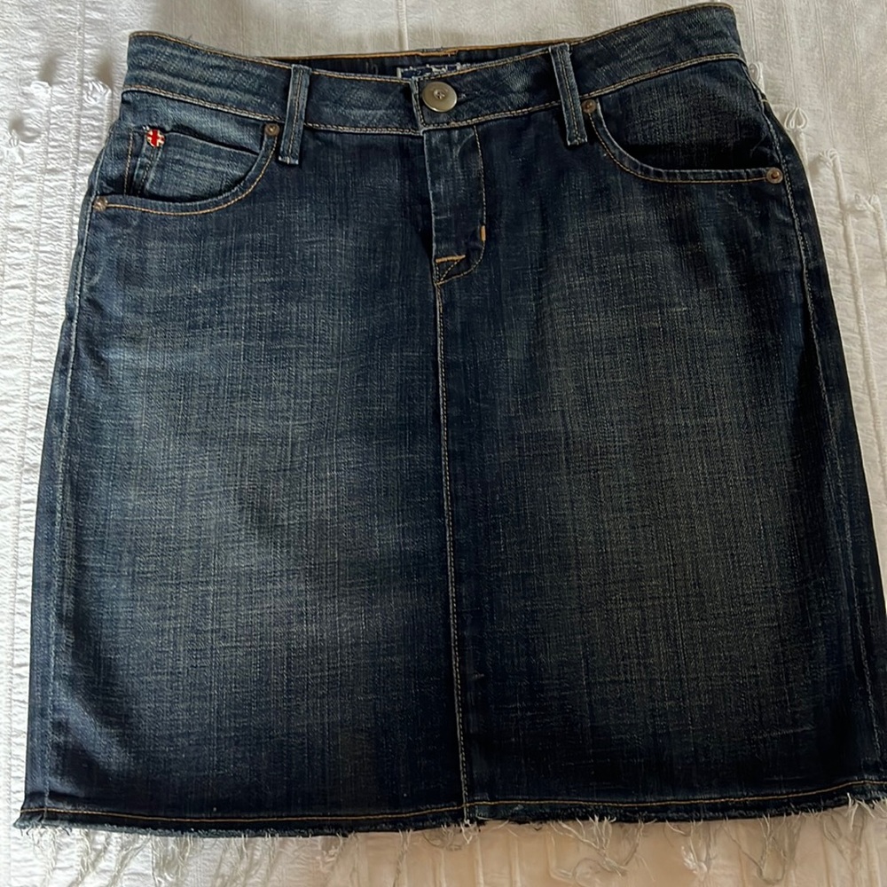 Hudson Jean Skirt sz26